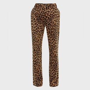 FRAME Classic Cheetah Trousers $695 NEW Size 0 leopard